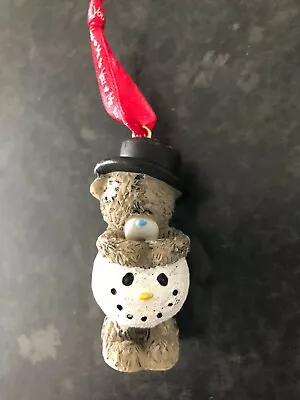 Snowman Suit- Very Rare Me To You Xmas Tree Hanging Decoration Figurine • £8.99