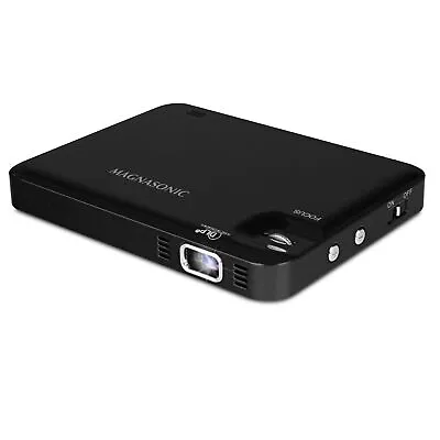 Magnasonic LED Pocket Pico Video Projector HDMI Battery Speaker 60'' Image • $169.98
