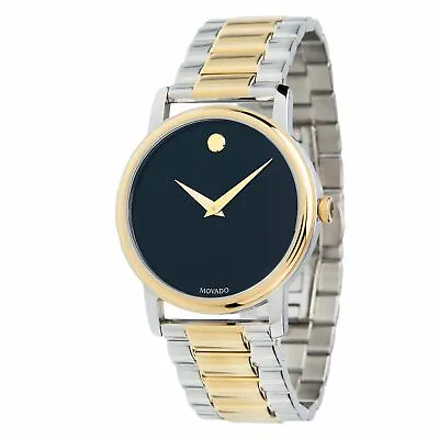 Movado 2100016 Men's Museum Two-tone Quartz Watch • $319