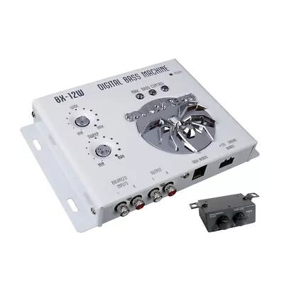 Soundstream Bx-12w Digital Bass Boost Processor Remote Control Epicenter White • $64