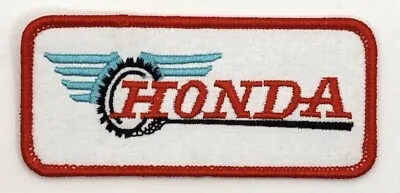 Honda Motorcycles ATV Racing Iron Sew On Patch Retro Vintage Style Hat Cap • $8