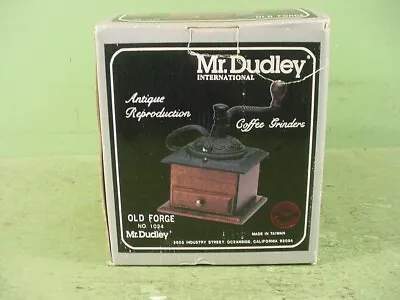 Mr Dudley International Old Forge #1024 Cast Iron Coffee Grinder Mill Hand Crank • $34.99