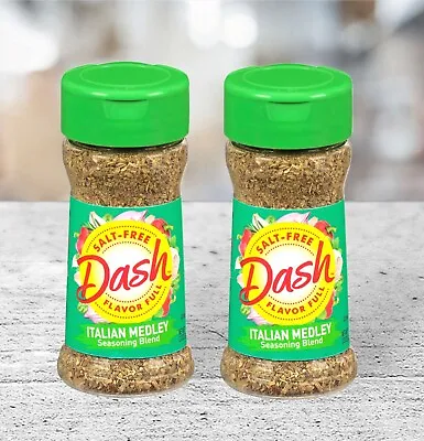 2 Mrs Dash Salt-Free Italian Medley  Seasoning Blend ~ No MSG~ 2 Pack • £12.99