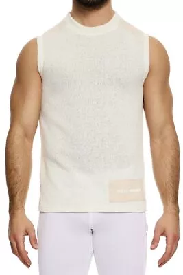 Modus Vivendi Mens Designer High Neck Soft & Lightweight Knitted Sleeveless Vest • £44.99