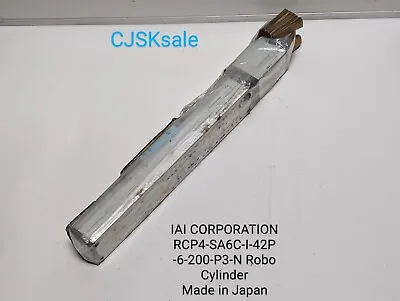 IAI CORPORATION  Robo Cylinder RCP4-SA6C-42P-6-200-P3-N Made In Japan (NEW). • $630