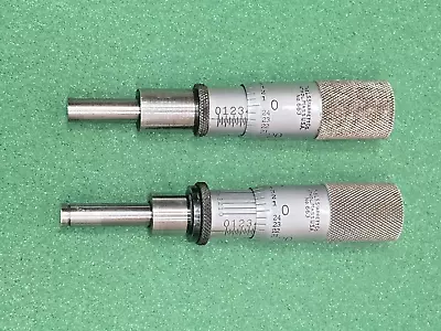 (2) Starrett #663 Micrometer Heads (Made In USA) • $31.99