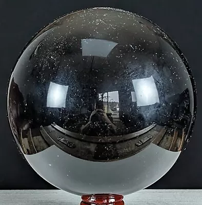 Obsidian Sphere Ball Orb Globe Large Big Huge Tall Crystal Chakra • $70.88