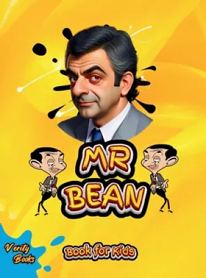 MR Bean Book For Kids: The Biography Of Rowan Atkinson For Children Colored • £39.62