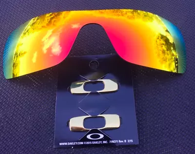 OAKLEY BATWOLF ICONS W/SUBLIME OPTICS POLARIZED LENSE • $50