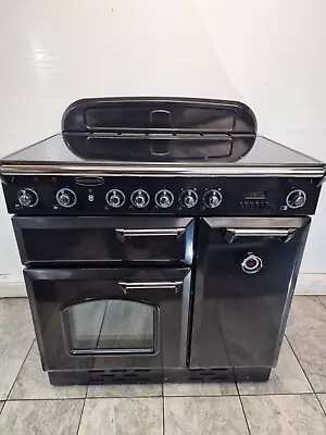 ALL ELECTRIC RANGEMASTER CLASSIC 90CM Range Cooker In BLACK AND CHROME REF FR16 • £1280
