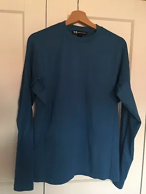 Yohji Yamamoto Y-3 Logo Long Sleeve Shirt Men’s Medium BNWT Adidas • £119.88