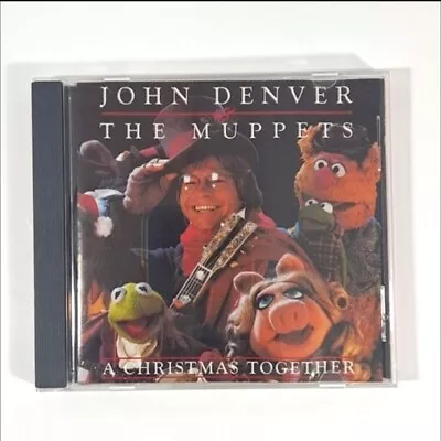 Vintage John Denver & The Muppets CD  A Christmas Together  1996 Music  • $4.50