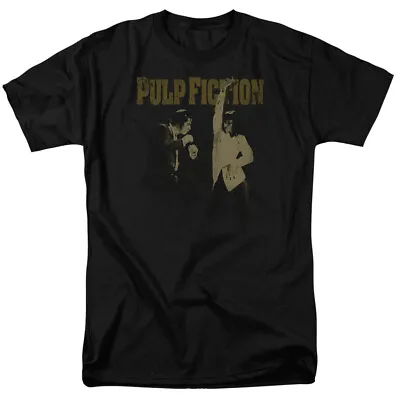 Pulp Fiction I Wanna Dance T Shirt Licensed Comedy Crime Movie Retro Tee Black • $17.49