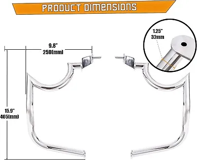 NEW Engine Case Guard Highway Crash Bar Suzuki M109R Limited Edition 06-2023 USA • $118