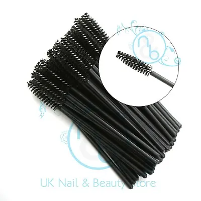 Mascara Wands Disposable Eyelash Brush Lash Extension Make Up Applicator 1-300 • £13.99