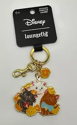 Loungefly Disney The Aristocats Marie Kitties & Poppies Keychain • $19.95