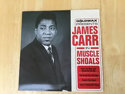 James Carr In Muscle Shoals Ep. Pic Sleeve. Kent Records Ex/ Nr Mint Condition • £12