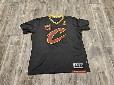 Adidas 2016 NBA Champions Cleveland Cavaliers Lebron James Jersey Sz XXL Sleeve • $149.99