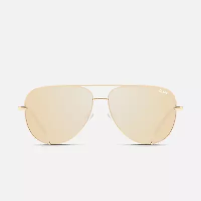 Quay High Key Mini Sunglass Polarised (Large) • $100