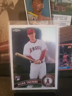 2011 Topps Chrome Mark Trumbo Rookie RC #178 Los Angeles Angels 🔥 • $3.99