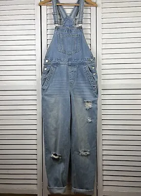 Stndrd Denim Blue Jumpsuit Overall Playsuit One Piece Sz S 8-10 • $39.95