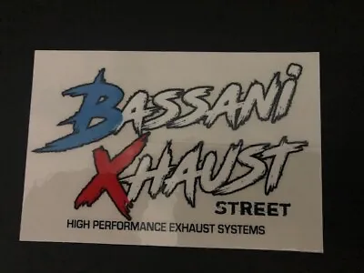 Bassani Exhaust  Original Dealer Motor Cross Dirt Bike Sticker Decal • $3.95