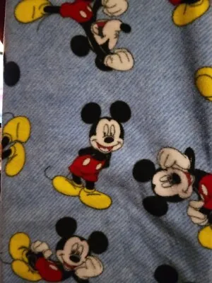 Fleece Fabric Mickey Mouse. Pre-cut At 41  In. • $7.79