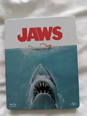 Jaws Blu-ray . UK Release (Steelbook) . Like New Condition ! • £21.95