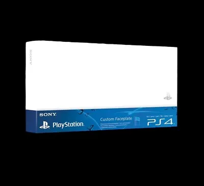 $18.95 • Buy Sony Ps4 Custom White Faceplate Genuine Sony PlayStation 4 Faceplate HDD Covert