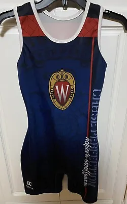 Wrestling Singlet Set (2) Wisconsin Woman’s Freestyle-medium (one Blue One Red) • $60