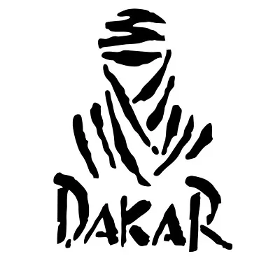 Dakar Sticker Vinyl Bike Car Laptop 4.72 In X 3.54 In • $12