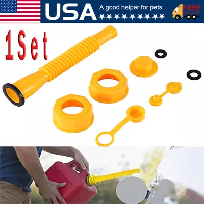 Replacement Gas Can Spout Nozzle Vent Kit For Plastic Gas Cans Old Style Cap • $5.49