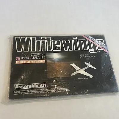  VINTAGE White Wings EXCELLENT 15 PAPER AIRPLANES DESIGNED BY DR. Y. NINOMIYA • $49.99