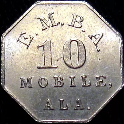 Mobile Alabama Unlisted Lumber Scrip Good For Token EMBA 10 Cents • $0.99