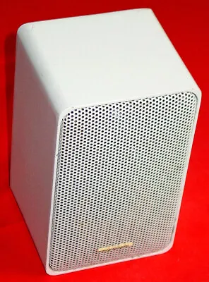 AR Type Realistic Minimus-7 40-2045 White 40W Bookshelf Speaker Single Unit VTG • $25