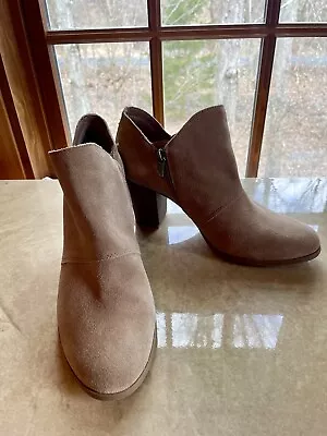 Koolaburra By Ugg Nacie Ortholite Rounded Toe High Heel Ankle Booties Size 9.5 • $32