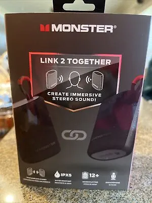 Monster DNA Link  Wireless Speaker Model 2MNSK2157B0H2 • $34.99