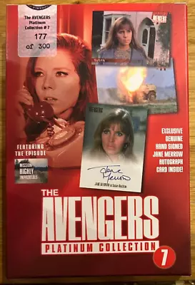 The Avengers Platinum Collection 7 Box Base Set & Jane Merrow Autograph • £16