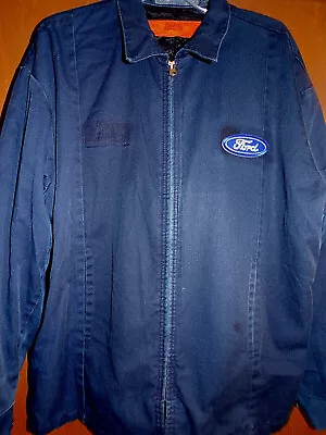 Ford Insulated Mechanic-shop Jacket X-large Used/recycled Mustang F-150 Bronco • $26.95