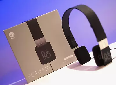 Beoplay Form 2i Bang And Olufsen B&O Black 3.5mm Wired Headphones Boxed (719) • £89.95