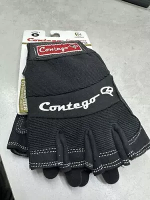 Brand New Contego Fingerless Gloves Mechanic Style Size S • $19.99