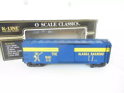 K-line Trains -k761-1011 Alaska O Scale Classic Boxcar - Boxed - 0/027- A-sh • $48.05