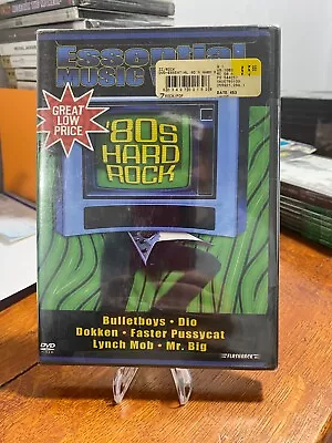 Essential Music Videos - 80s Hard Rock (DVD 2003) New Sealed • $14.95