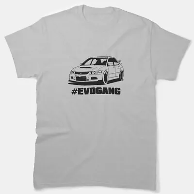 Lancer Evo Gang Japanese Sports Car JDM Legend 4G63 Engine Classic T-Shirt • $21.99