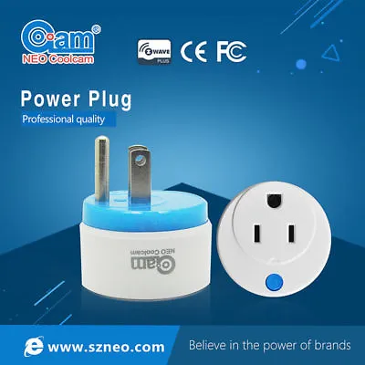  Z Wave Smart Home Sensor US Power Plug Home Automation Outlet Adapter  • $35.99