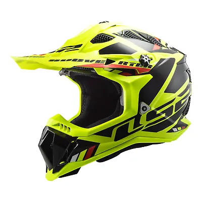 LS2 MX700 Subverter EVO Stomp Helmet - Hi-Vis / Yellow / Black (3XL) • $179.25