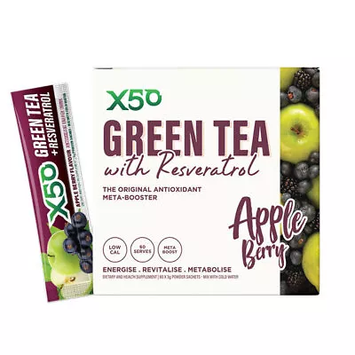 X50 Green Tea 60 Serves • $49.90