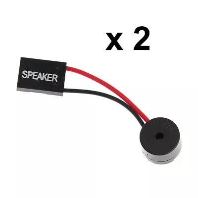 PC Internal BIOS Mini Buzzer Speaker  For Motherboard   2pcs  NEW!!  USA Seller! • $5.49