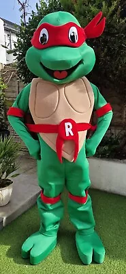 Hire NINJA TURTLES Raph TEENAGE MUTANT Costume Mascot Fancy Dress Delivery New • £50