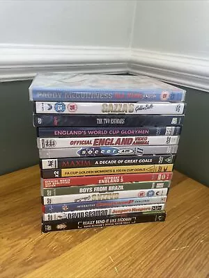 £5.99 • Buy Huge Football Collection Bundle (DVD) Premier League FA Cup Beckham Gazza